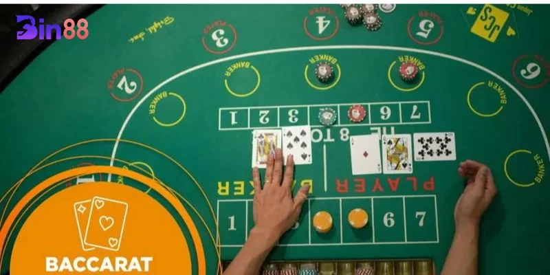 Chi tiết về cách chơi giúp bài Baccarat chuẩn mực tại BIN88 dành cho tân thủ.