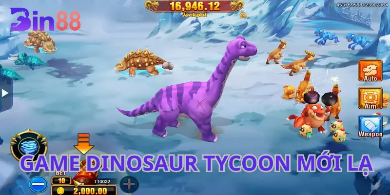 Dinosaur Tycoon là game đổi thưởng đầy thú vị.